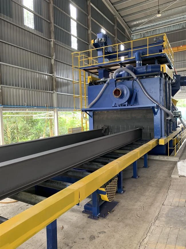 Üst servis platformu ve siklon bağlantısı.