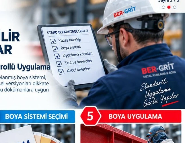 Standart kontrol listesinin tablet üzerinden takibi.